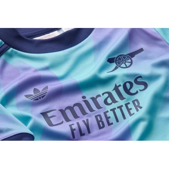 Kit infantil Arsenal 2024/25 tercero