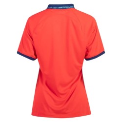 Camiseta Femenina Inglaterra de Visita Mundial 2022 Camiseta Femenina Inglaterra de Visita Mundial 2022