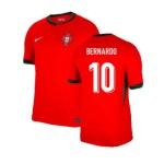 Camiseta de casa BERNARDO Portugal 2024/25 para mujeres Camiseta de casa BERNARDO Portugal 2024/25 para mujeres