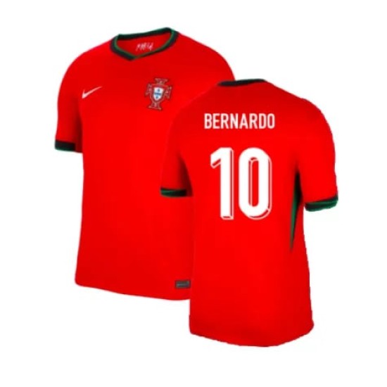 Camiseta de casa BERNARDO Portugal 2024/25 para mujeres Camiseta de casa BERNARDO Portugal 2024/25 para mujeres
