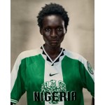 Camiseta local Nigeria 1996 para mujer