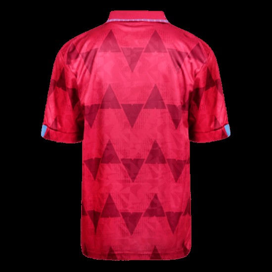 Camiseta Retro de Visitante Manchester City 1989 para Hombre