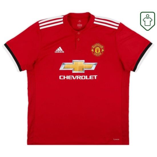 Camiseta retro local hombre Manchester United 2017/18 Shaw #23