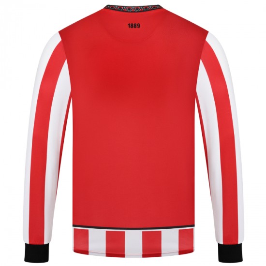 Camiseta de manga larga local 2025/26 del Sheffield United para niño Camiseta de manga larga local 2025/26 del Sheffield United para niño