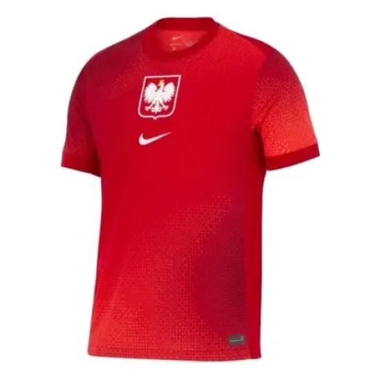 Camiseta de visitante LEWANDOWSKI Polonia 2024/25 para hombres