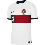 Pepe #3 Portugal Camiseta de Visita Mundial 2022