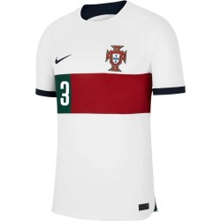 Pepe #3 Portugal Camiseta de Visita Mundial 2022