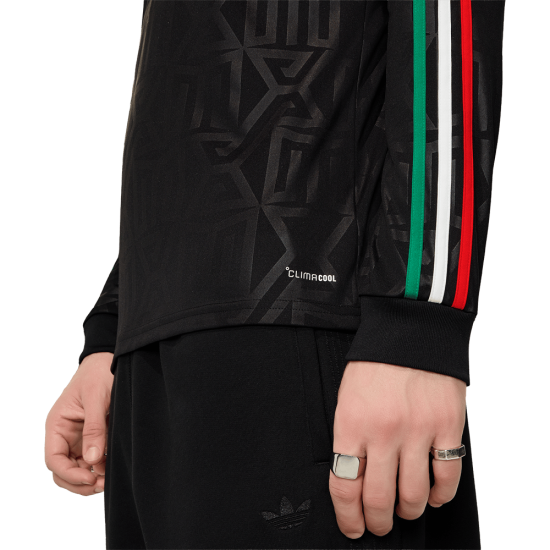 Camiseta Mundial Tercera de Manga Larga México 2026 para Hombre