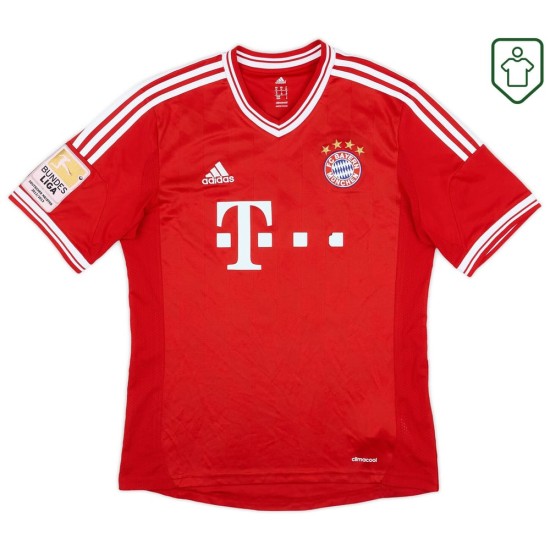 Camiseta retro Bayern Múnich 2013/14 local para hombre Götze #19 Camiseta retro Bayern Múnich 2013/14 local para hombre Götze #19