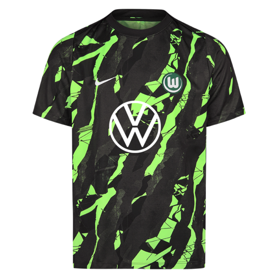 Camiseta Niño VfL Wolfsburg Tercera Calentamiento VW 2025/26