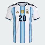 Camiseta Oficial Local Argentina 2026 Niño MAC ALLISTER #20