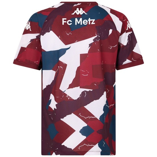 Hombre FC Metz 2025/26 Tercera Camiseta Prematch Hombre FC Metz 2025/26 Tercera Camiseta Prematch