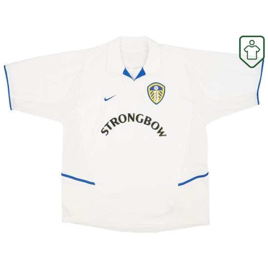 Camiseta retro local hombre Leeds United 2002/03 Fowler #27
