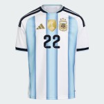 Camiseta Oficial Local Argentina 2026 Niño L. MARTÍNEZ #22 Camiseta Oficial Local Argentina 2026 Niño L. MARTÍNEZ #22