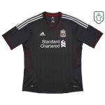 Camiseta retro visitante hombre Liverpool 2011/12 Gerrard #8
