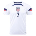 Giovanni Reyna #7 USMNT Camiseta de Local Mundial 2022