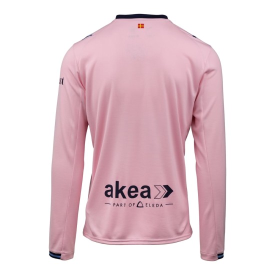 Camiseta de Visitante de Manga Larga Malmö FF 2025 para Mujer - Rosa