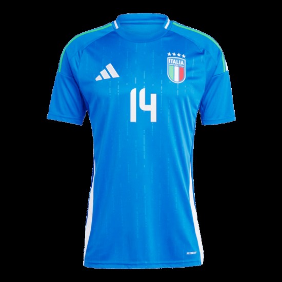 Federico Chiesa #14 Italia Camiseta de Local EURO 2024
