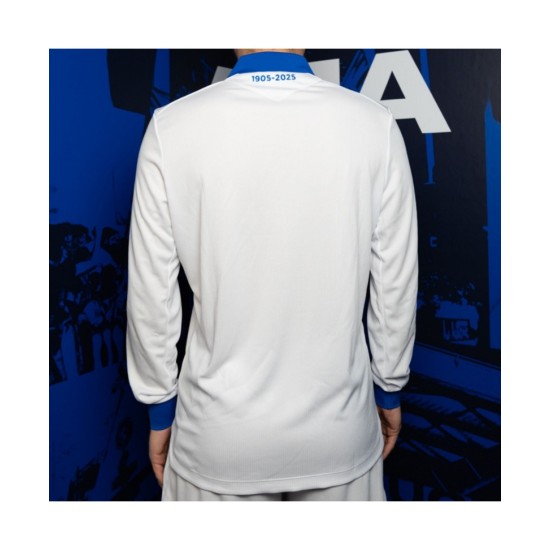 Hombre AJ Auxerre 2025/26 Camiseta Heritage de Manga Larga 120.º Aniversario