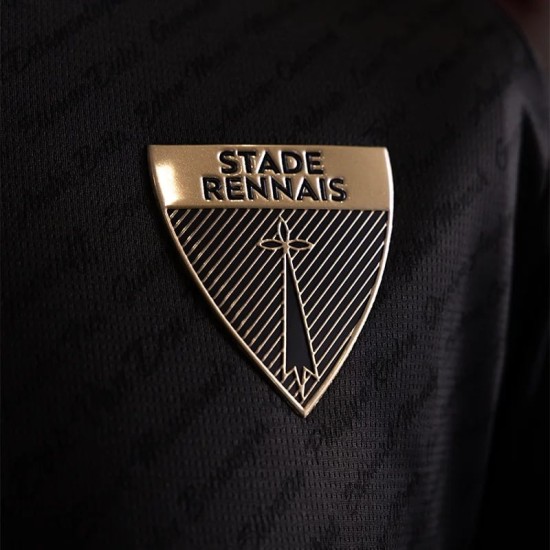 Camiseta 125 Aniversario 2025/26 Rennes - Negra Mujer Camiseta 125 Aniversario 2025/26 Rennes - Negra Mujer
