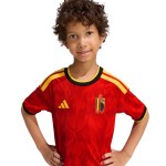 Conjunto de la Copa Mundial 2026 de Bélgica Primera Equipación para Niño