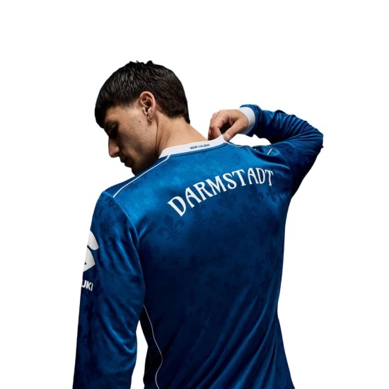 Camiseta de local de manga larga SV Darmstadt 98 2026/27 para niño Camiseta de local de manga larga SV Darmstadt 98 2026/27 para niño