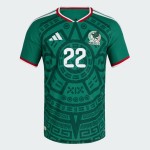 Camiseta Oficial Local México 2026 Hombre H. LOZANO #22