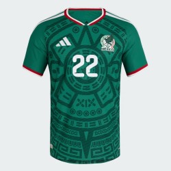 Camiseta Oficial Local México 2026 Hombre H. LOZANO #22