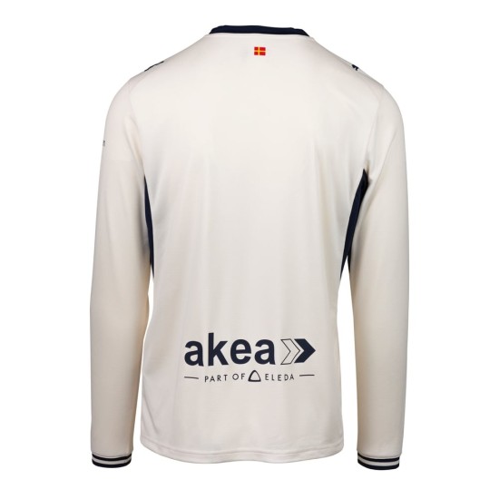 Camiseta de manga larga de visitante Malmö FF 2026 - Blanca para hombre