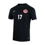 Cyle Larin #17 Canadá Camiseta Tercera Mundial 2022