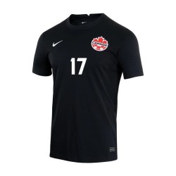 Cyle Larin #17 Canadá Camiseta Tercera Mundial 2022