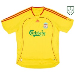 Camiseta retro visitante hombre Liverpool 2006/07 Gerrard #8
