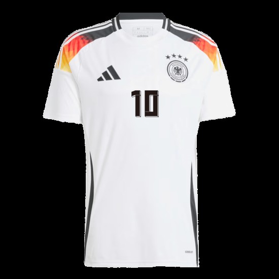 Jamal Musiala #10 Alemania Camiseta de Local EURO 2024