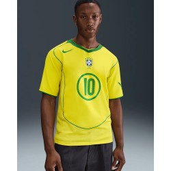 Camiseta Hombre Brasil 2004 T90 Remake - Ronaldinho nº10