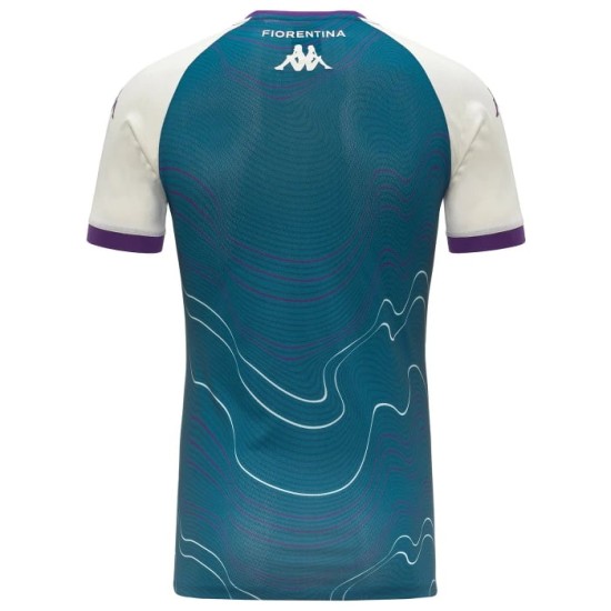 Hombre Camiseta Pre-partido Tercera Fiorentina 2025/26 - Turquesa