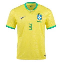 Thiago Silva #3 Brasil Camiseta de Local Mundial 2022