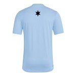 Camiseta infantil Minnesota United FC 2025 tercera Hook AEROREADY - azul