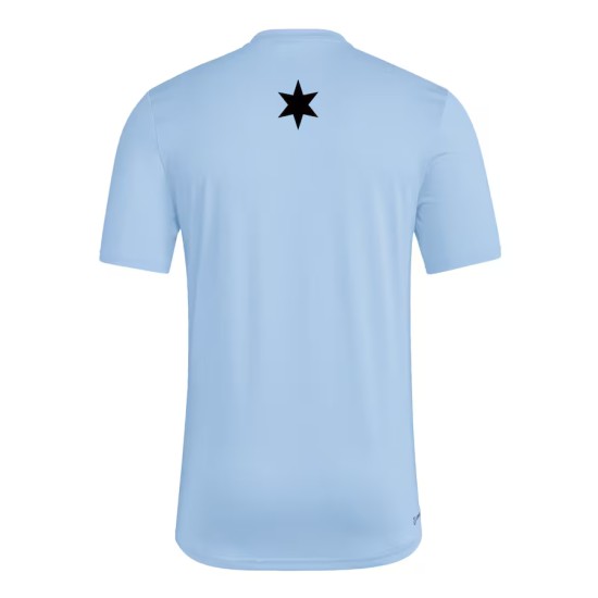 Camiseta infantil Minnesota United FC 2025 tercera Hook AEROREADY - azul