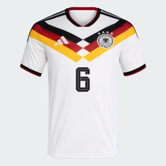 Camiseta Oficial Local Alemania 2026 Niño KIMMICH #6 Camiseta Oficial Local Alemania 2026 Niño KIMMICH #6