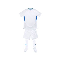 Kit local Leeds United 2024/25 para niños