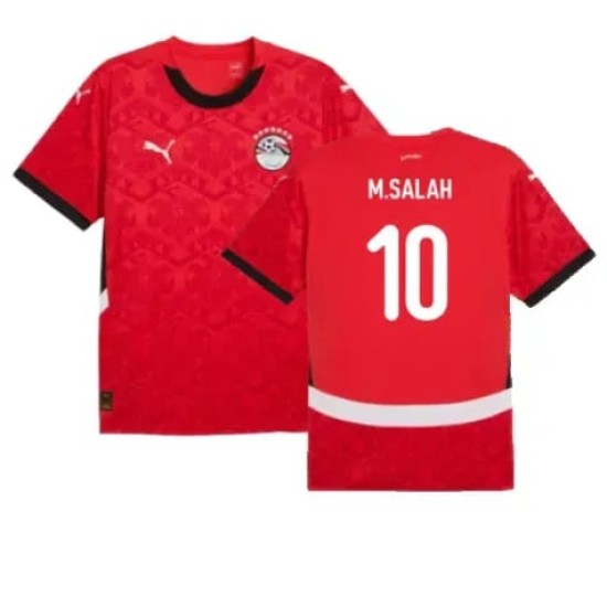 Camiseta de casa M.SALAH Egipto 2024/25 para hombres