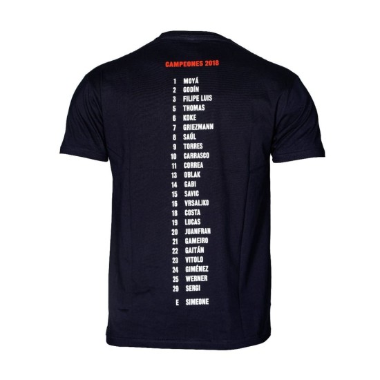 Camiseta Retro ATLÉTICO MADRID CAMPEONES EUROPA LEAGUE 2018 para Mujer