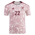 Hirving Lozano #22 México Camiseta de Visita Mundial 2022