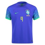 Richarlison #9 Brasil Camiseta de Visita Mundial 2022
