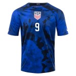 Ricardo Pepi #9 USMNT Camiseta de Visita Mundial 2022 Ricardo Pepi #9 USMNT Camiseta de Visita Mundial 2022