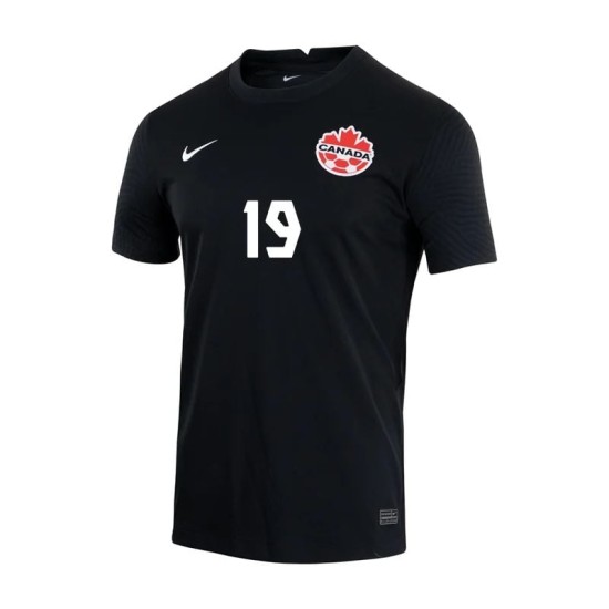 Alphonso Davies #19 Canadá Camiseta de Tercera Mundial 2022