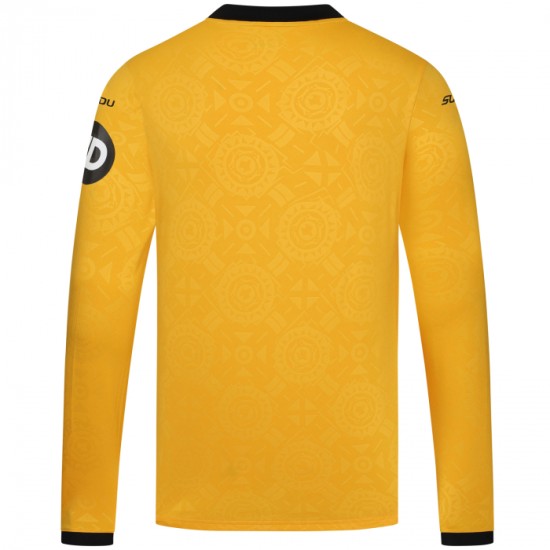 Camiseta de Manga Larga Local 2025/26 Wolverhampton Wanderers Mujer