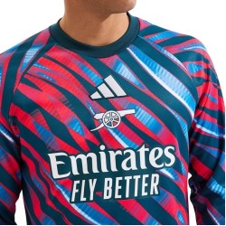 Camiseta Arsenal 2026/27 Pre-Match de Manga Larga de Hombre