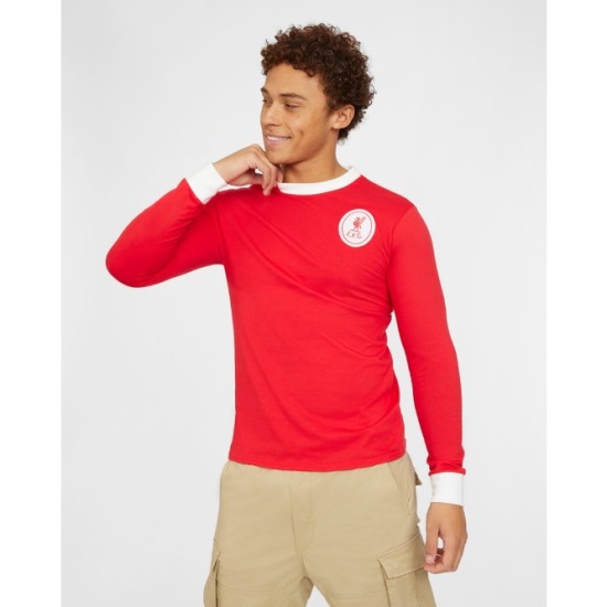 Camiseta retro local manga larga Liverpool 1963/68 de hombre Camiseta retro local manga larga Liverpool 1963/68 de hombre