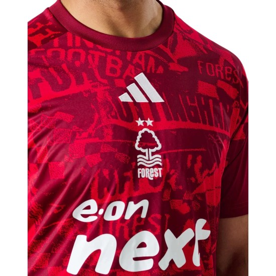 Camiseta de Prepartido Local Nottingham Forest 2026/27 Hombre